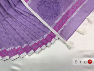 sokhi block saree - oru